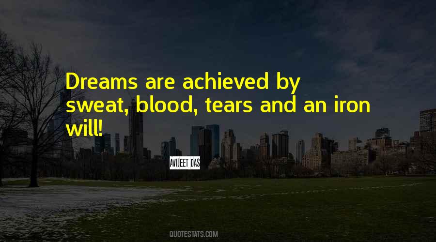 Blood Sweat Tears Quotes #36940