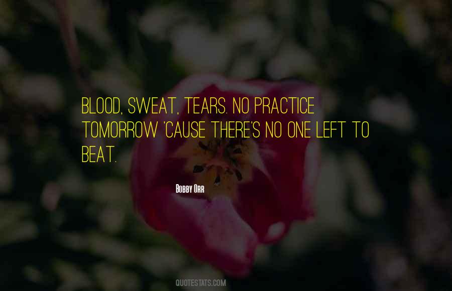 Blood Sweat Tears Quotes #662826