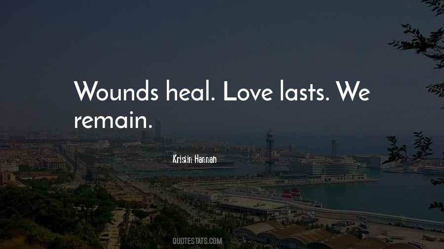 Quotes About Love Wounds #114475