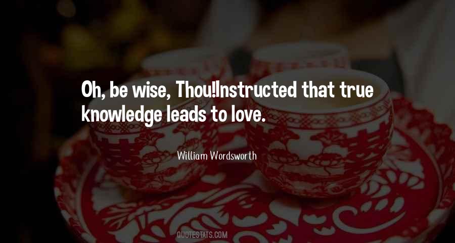 Quotes About Love Wordsworth #1461172