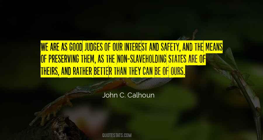 Good Judges Quotes #1463369