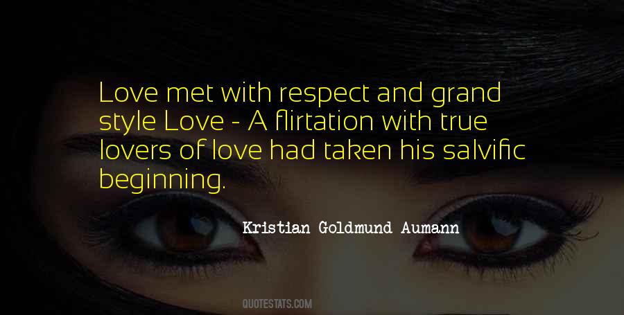 Quotes About Love With Respect #759849