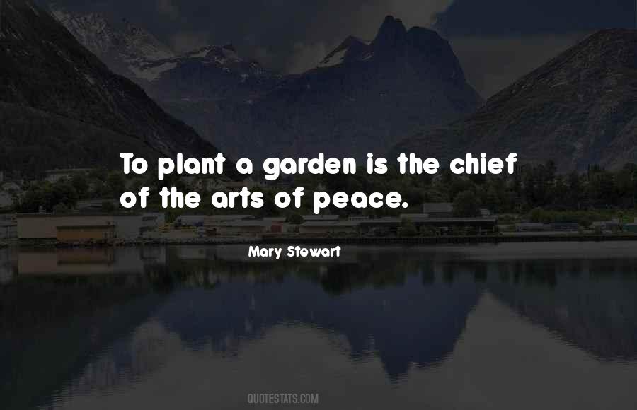 Garden Of Peace Quotes #101895