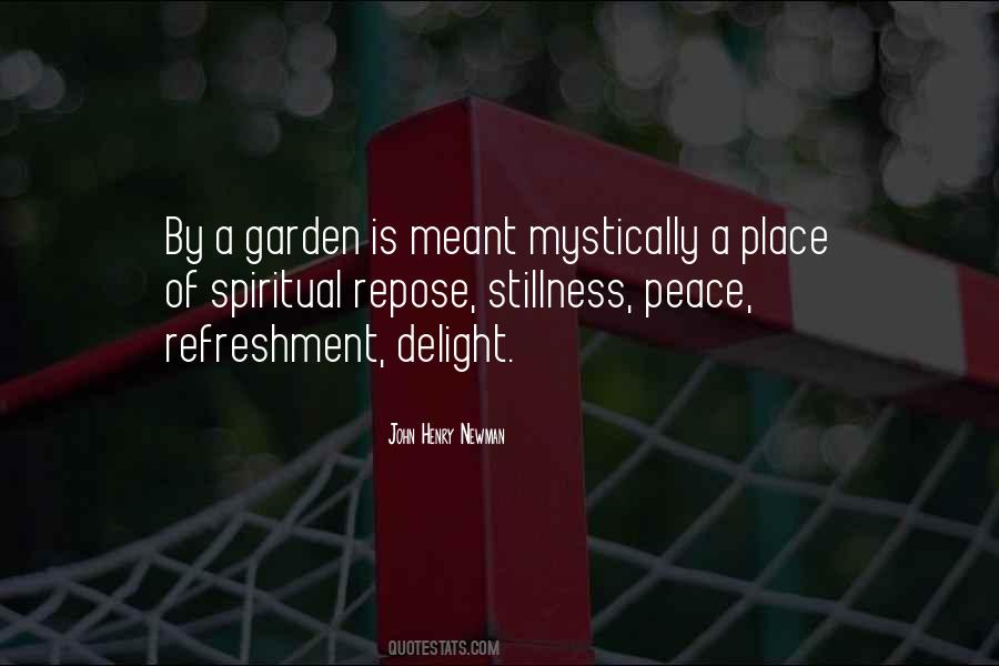 Garden Of Peace Quotes #1685123