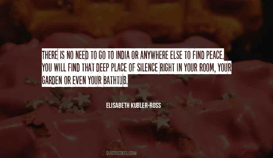 Garden Of Peace Quotes #1747213