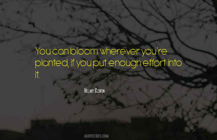 Bloom Where You're Planted Quotes #532829