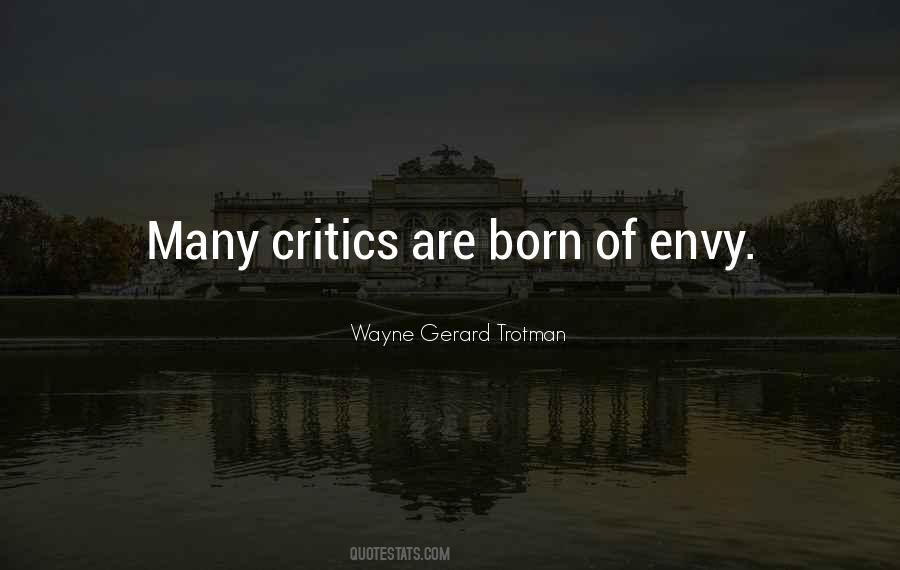 Envying Successful People Quotes #351667