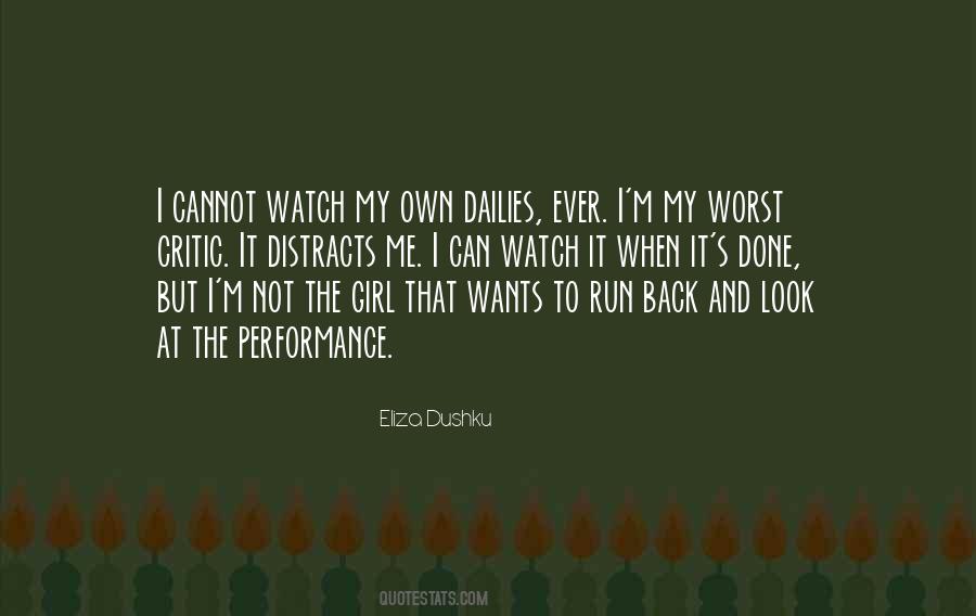 Watch My Back Quotes #1323442