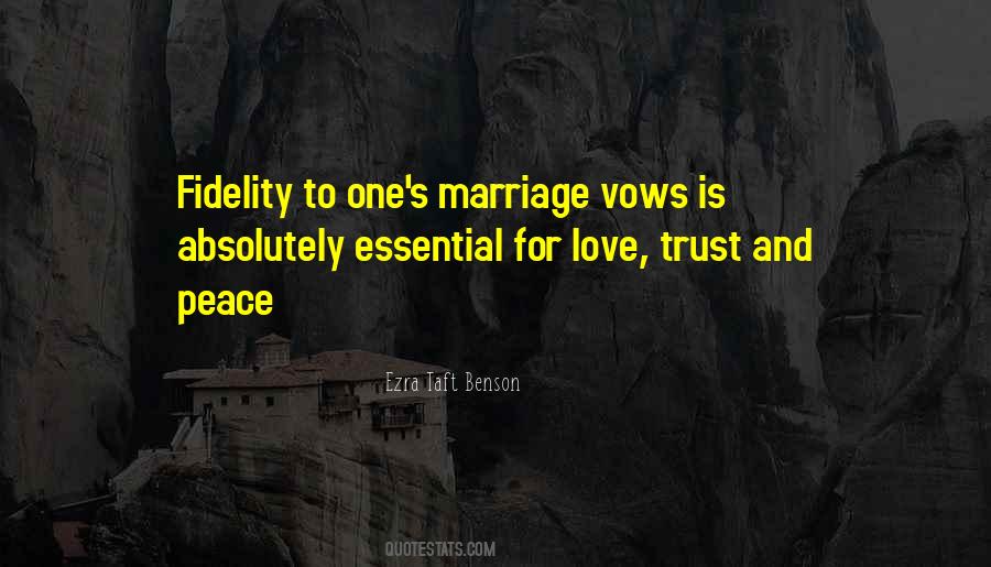 Vows Marriage Quotes #1563353