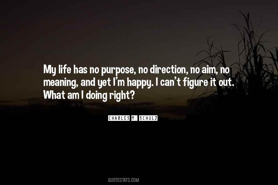 No Purpose Quotes #1729795