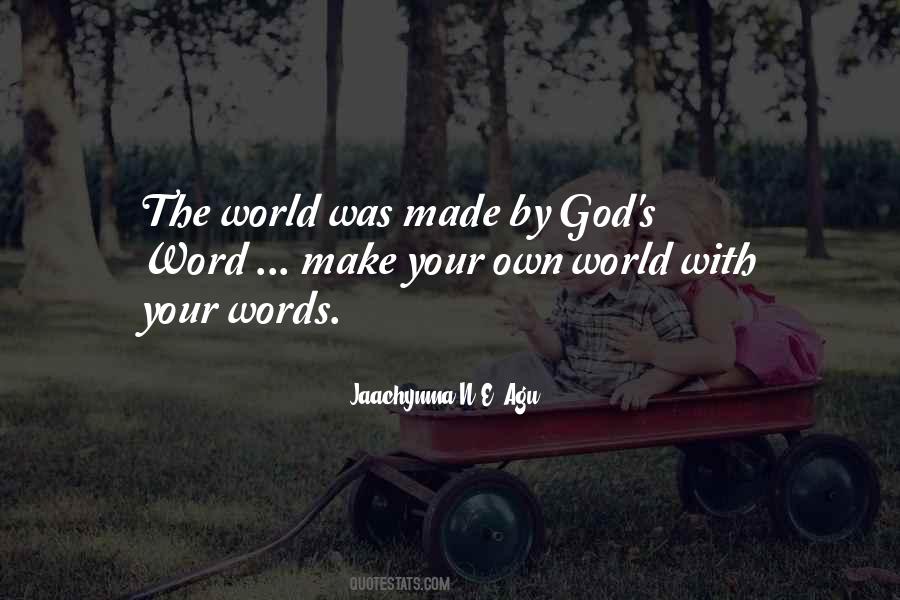 Word Was God Quotes #711406