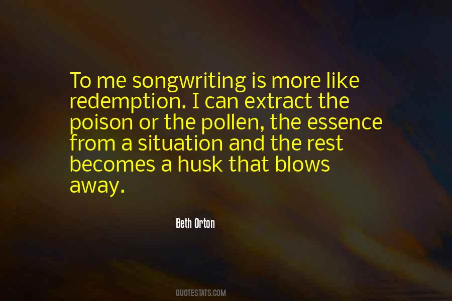 Blow Me Away Quotes #1196356