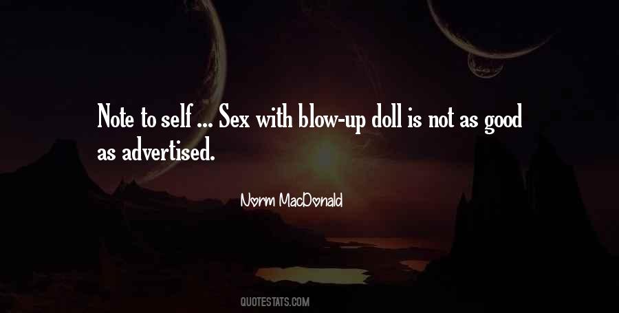 Blow Up Doll Quotes #1878064