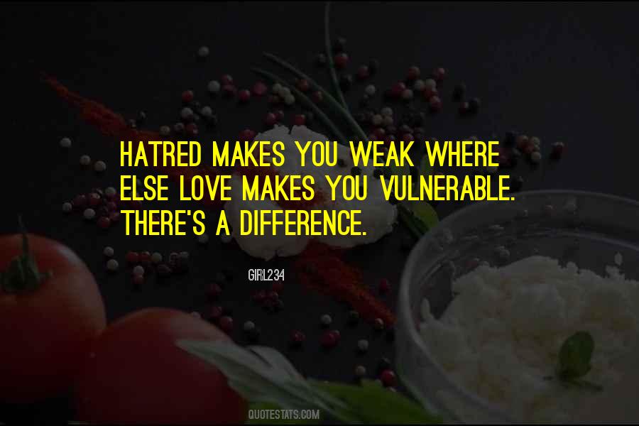 Quotes About Love Weakness #740705