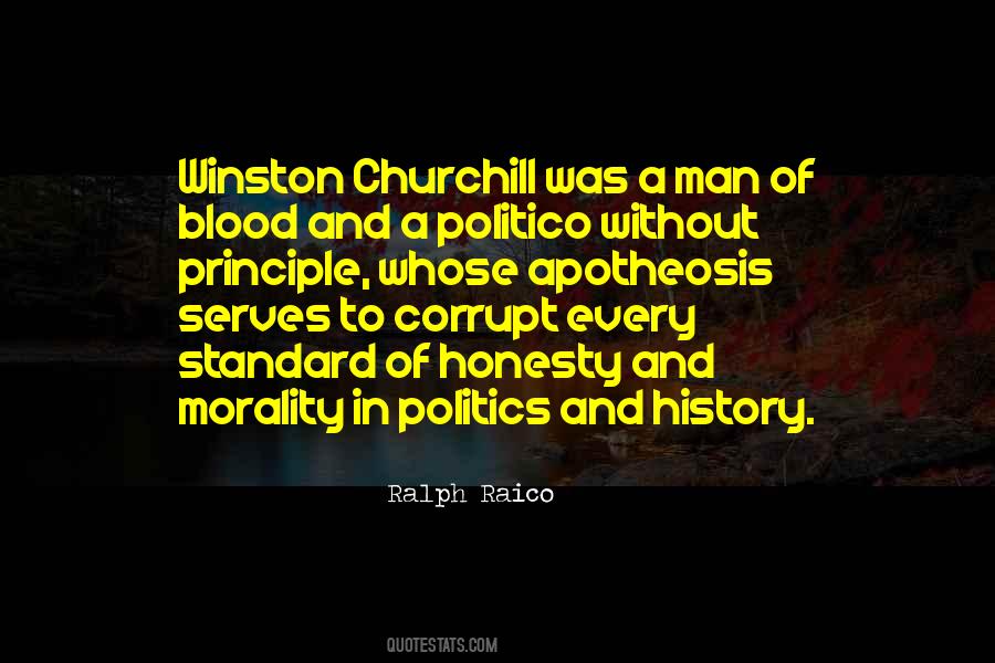 Morality In Politics Quotes #1136247