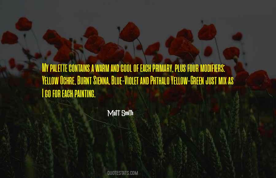Blue And Yellow Quotes #1779688
