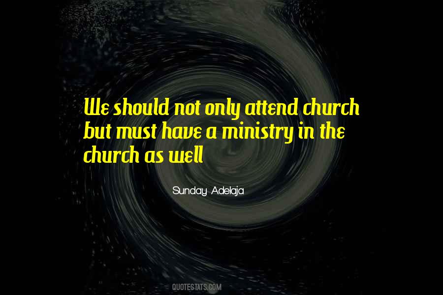 Church Life Quotes #74878