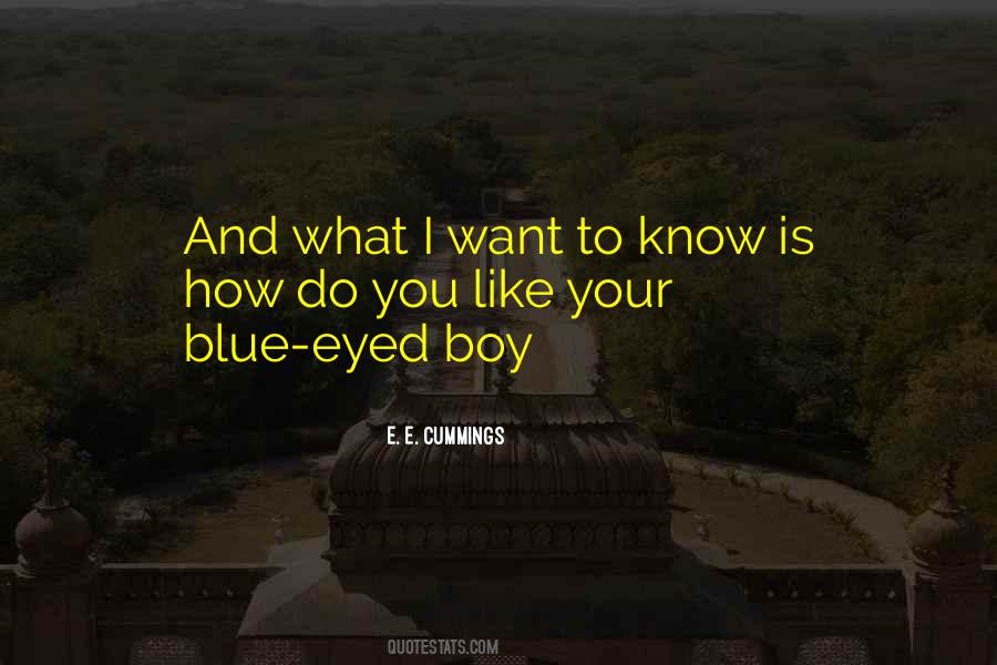 Blue Boy Quotes #735725