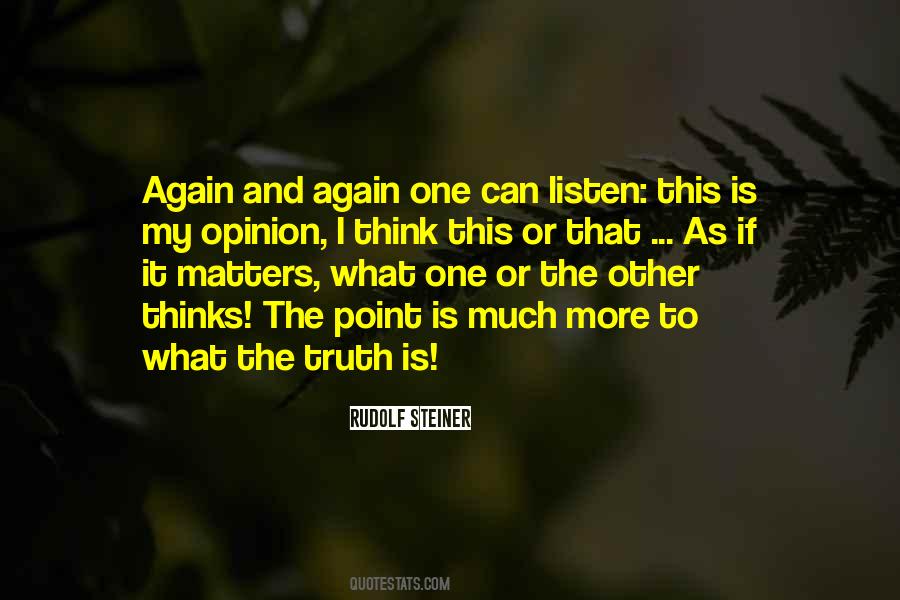 1 Listen Point Quotes #1025188
