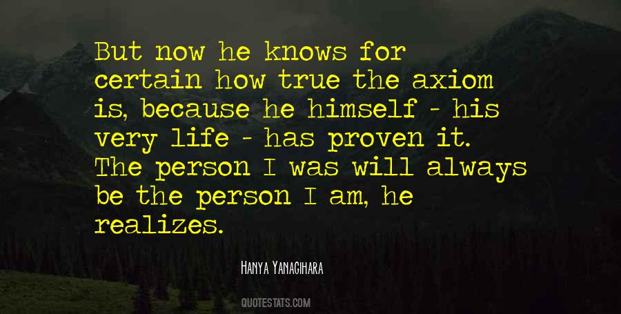 Person The Life Quotes #9530