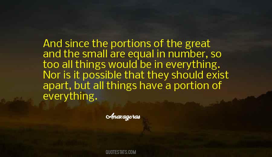 Small Things Are Great Quotes #1196364