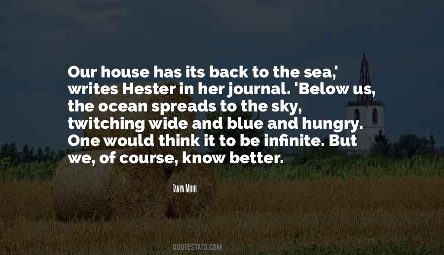 Blue House Quotes #33295