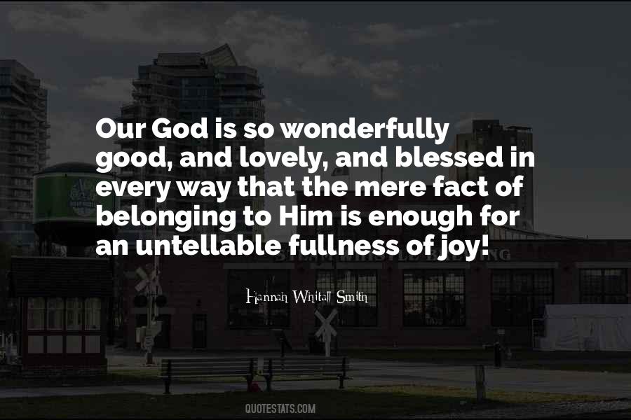 Fullness Of God Quotes #1502357