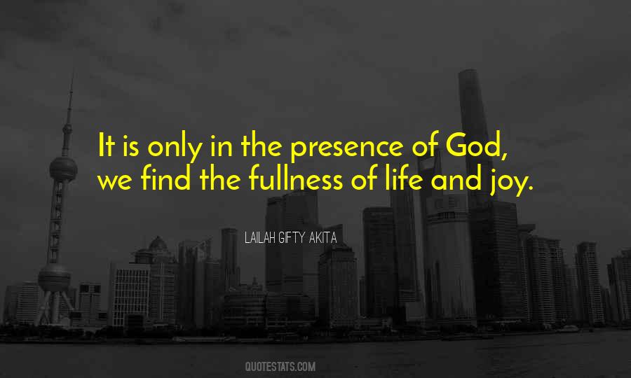 Fullness Of God Quotes #488674