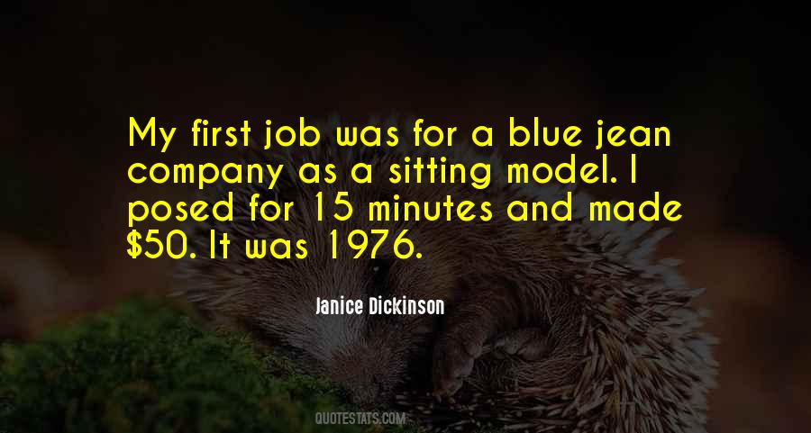 Blue Jean Quotes #538701