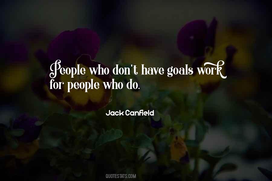 Work Goals Quotes #324165