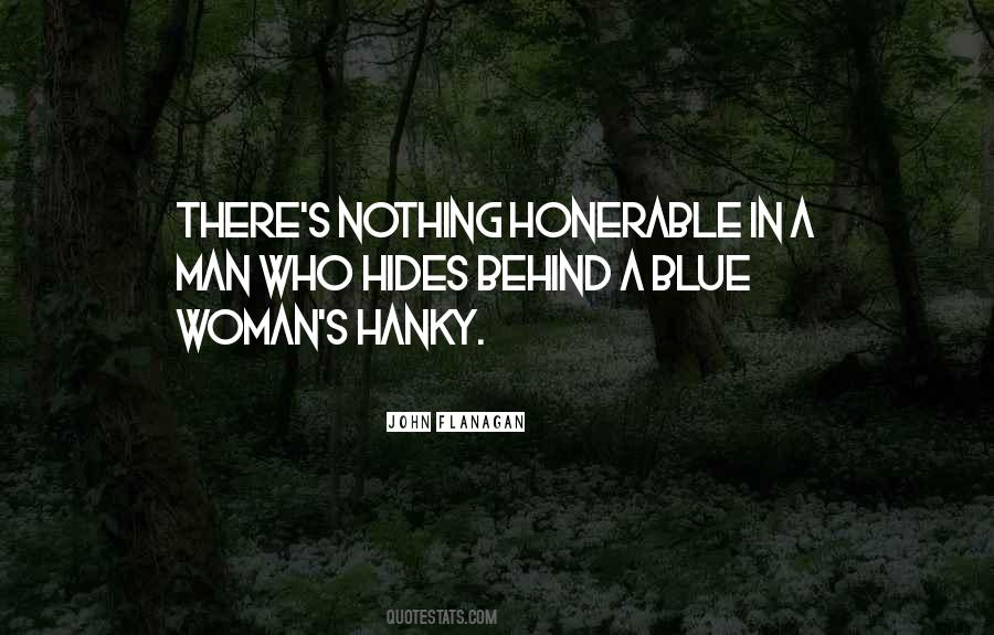 Blue Man Quotes #327071