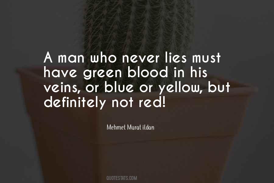 Blue Man Quotes #920683