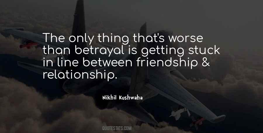 One Line Friendship Quotes #1211165
