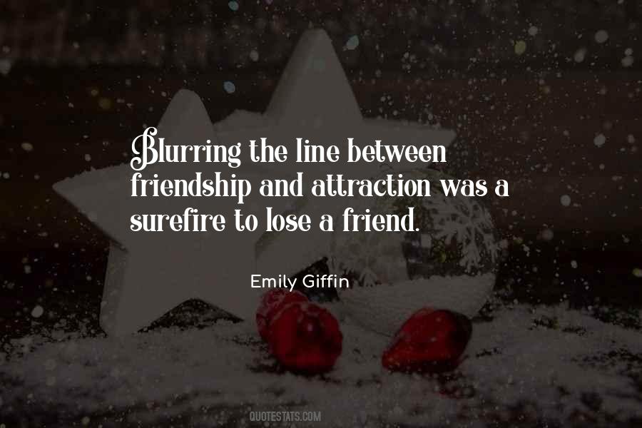 One Line Friendship Quotes #1588097