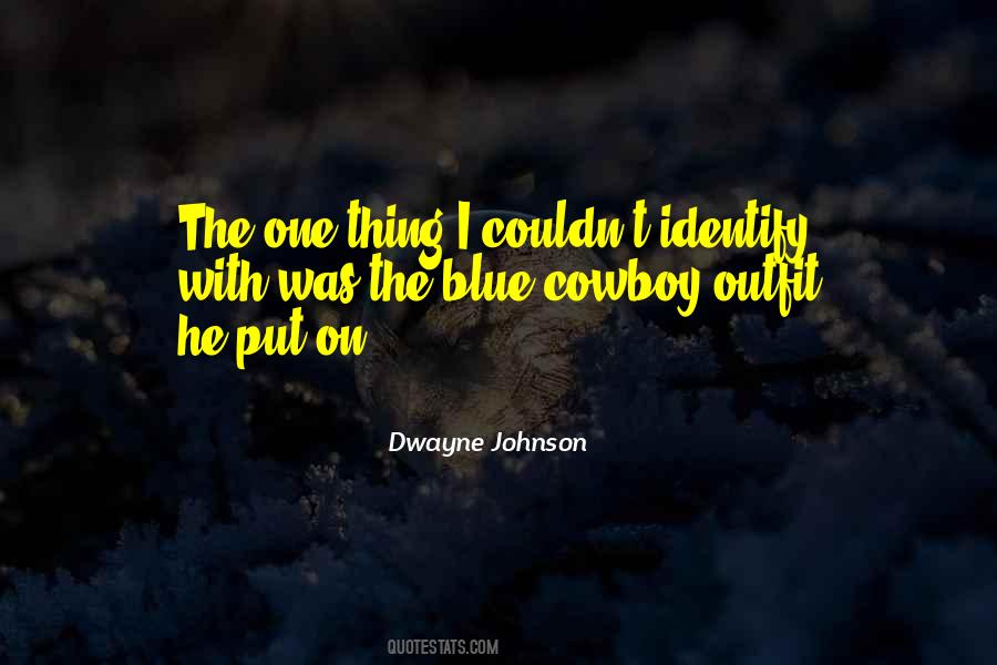Blue Outfit Quotes #1527297