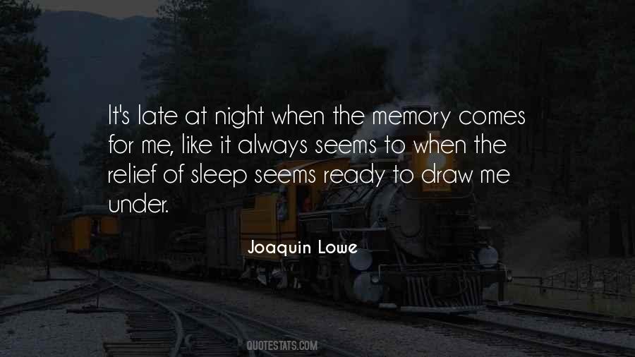 Night When Quotes #1354301