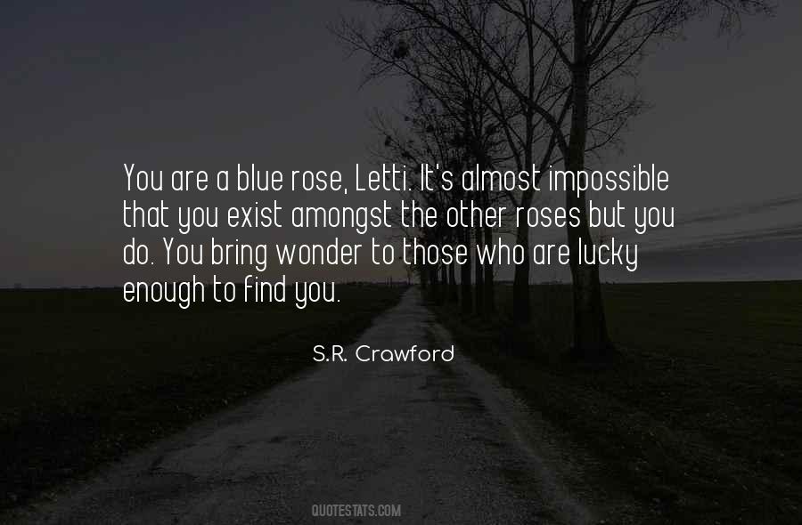 Blue Rose Love Quotes #1722789