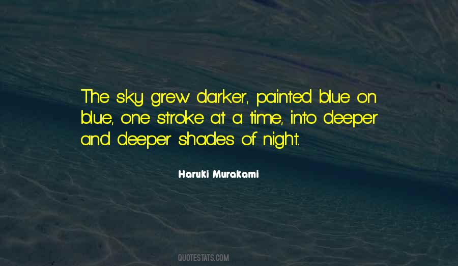 Blue Shades Quotes #1854596