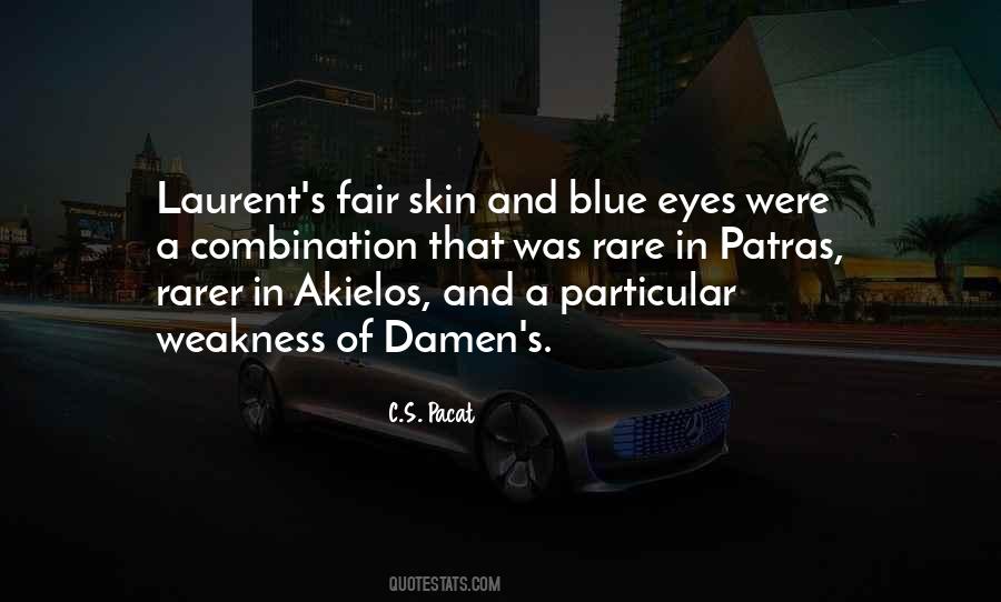 Blue Skin Quotes #1565431