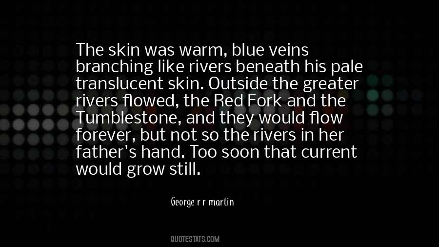 Blue Skin Quotes #789911