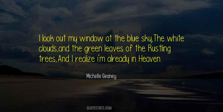 Blue Sky Clouds Quotes #1556332