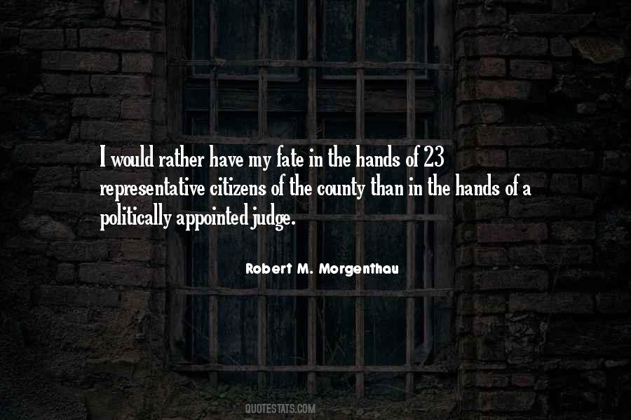 Morgenthau Robert Quotes #1680712