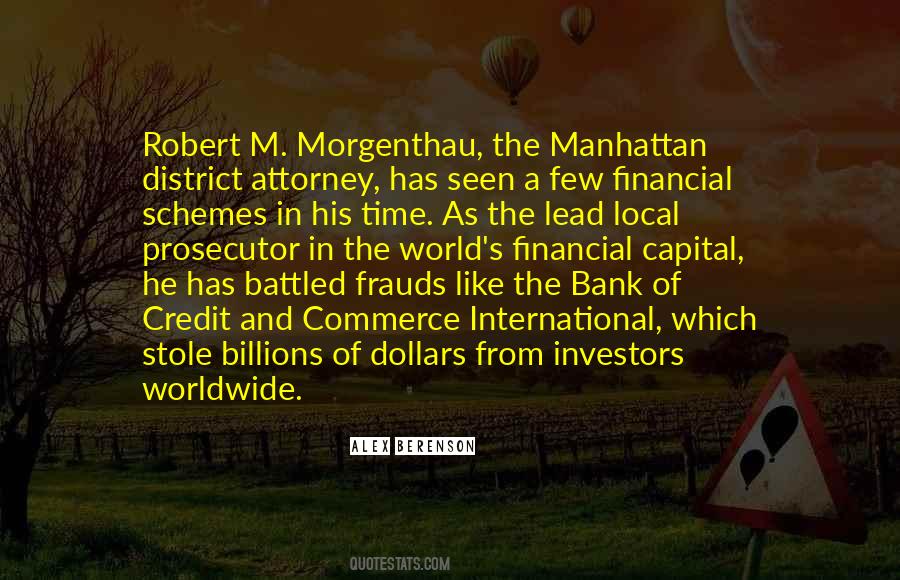 Morgenthau Robert Quotes #963391