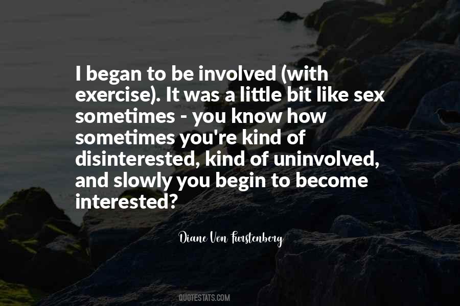 Sex As Exercise Quotes #1631024
