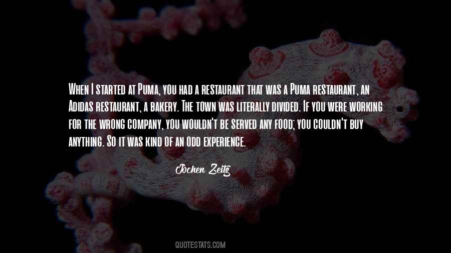 Restaurant Food Quotes #1313992
