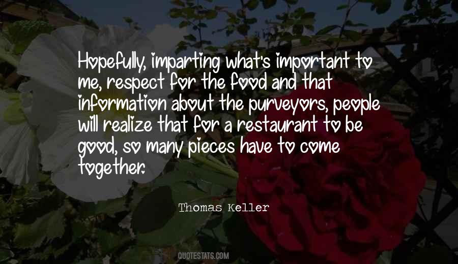 Restaurant Food Quotes #349038