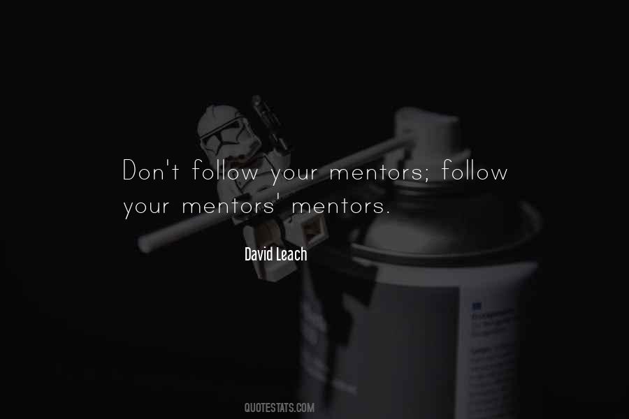 Having Mentors Quotes #125479