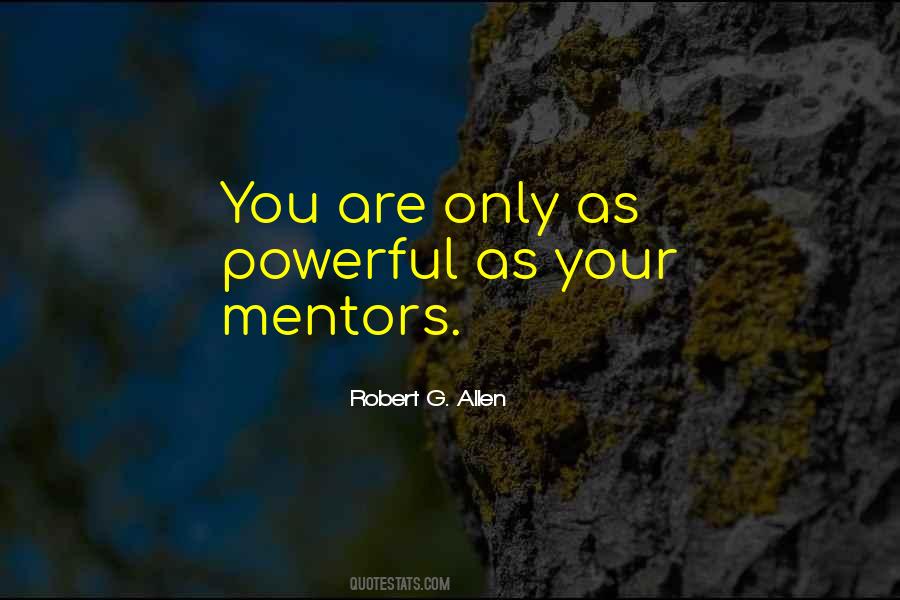 Having Mentors Quotes #59632