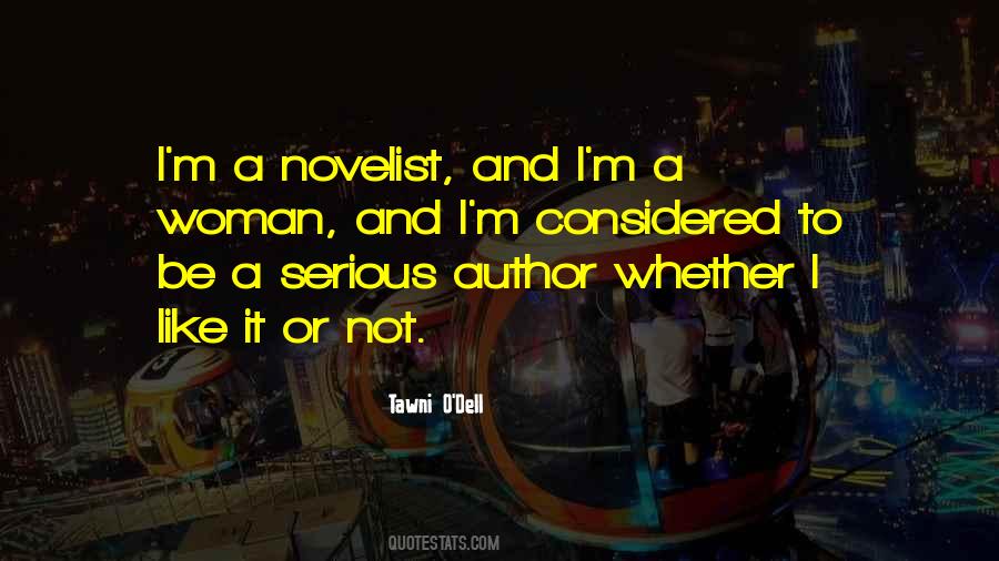Woman Novelist Quotes #1718347