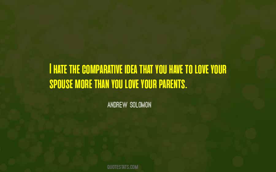 Quotes About Love To Your Parents #128302